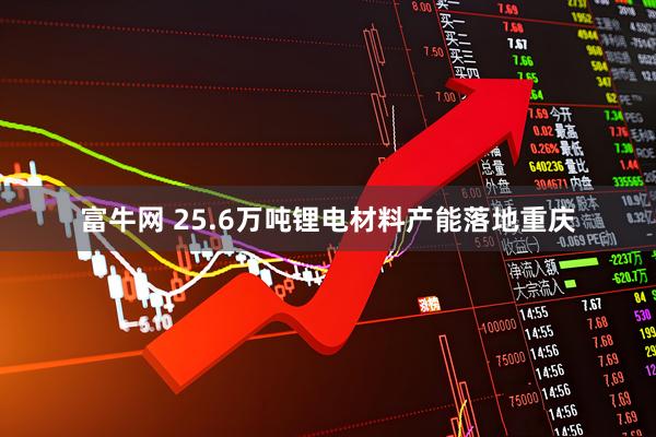 富牛网 25.6万吨锂电材料产能落地重庆
